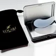 Thumbnail: Loui & I mirror box with clear patches and black velvet pouch